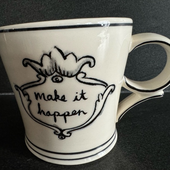 Anthropologie Molly 👑 Hatch "Make It Happen" Ceramic Mug - Picture 7 of 7